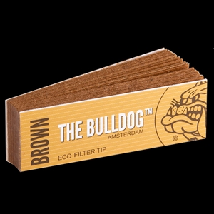 Bulldog - Filter Tips Brown